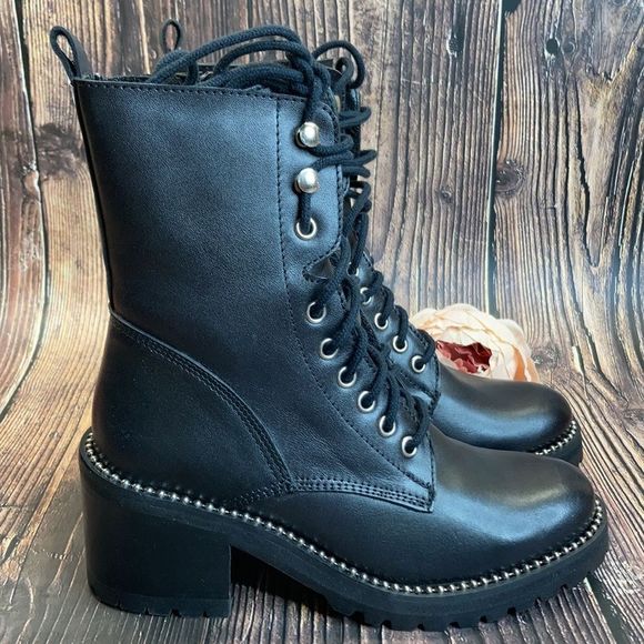 Aqua-Ray Black Synthetic Boots - Picture 8 of 8